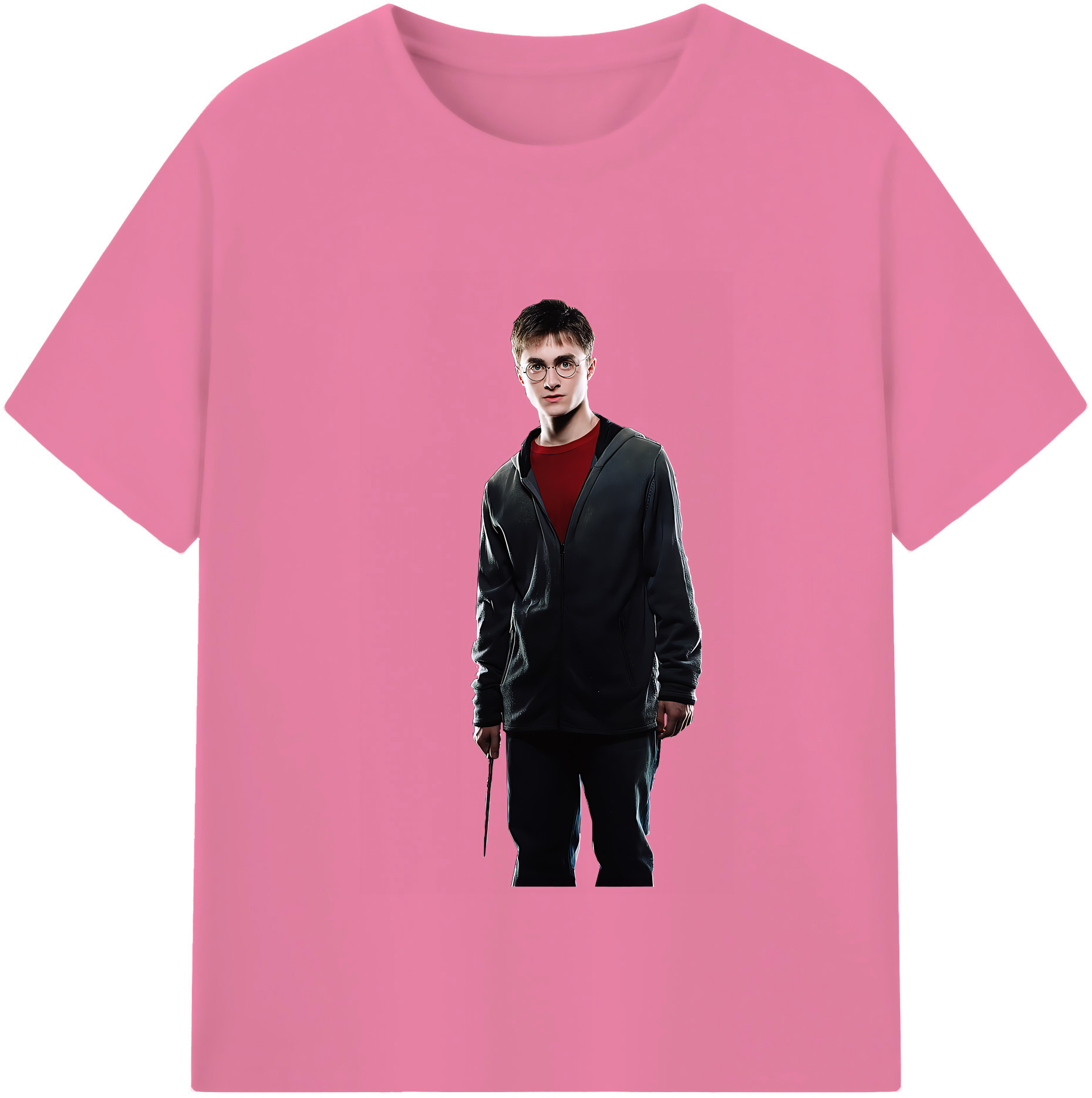 （画像用） Harry Potter ハリー・ポッターシリーズ 綿100％半袖Tシャツ（フロントプリント）